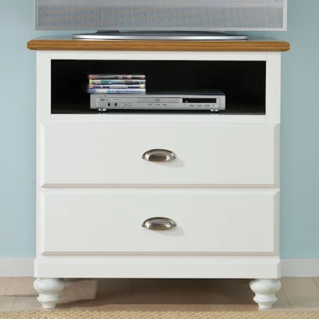 Media TV Chest with Drawers
